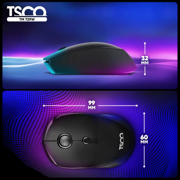 موس بی سیم تسکو TM-729W