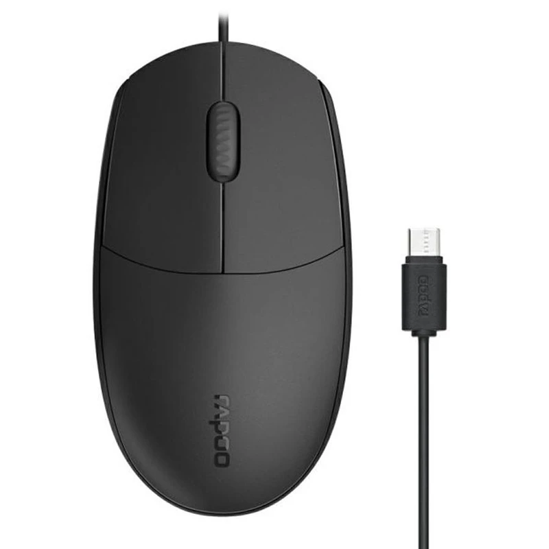 موس سیم دار تایپC رپو N100C