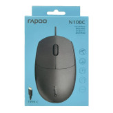 موس سیم دار تایپC رپو N100C