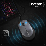 موس سیم دار سایلنت هترون HM430SL