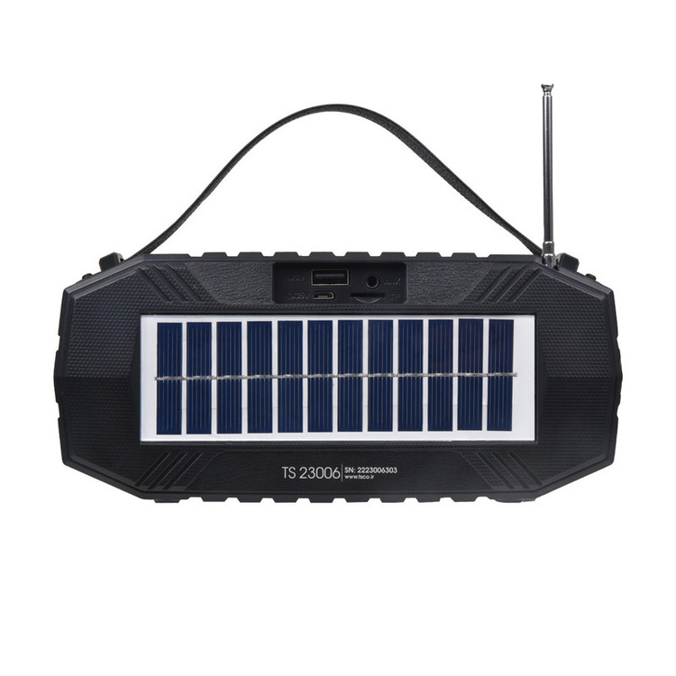 اسپیکر بلوتوثی تسکو باپنل خورشیدی TS 23006