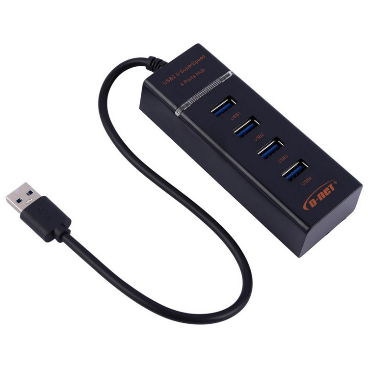 هاب 4 پورت USB 2.0 دی نت مدل DT-423