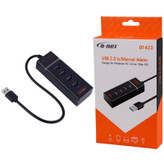 هاب 4 پورت USB 2.0 دی نت مدل DT-423