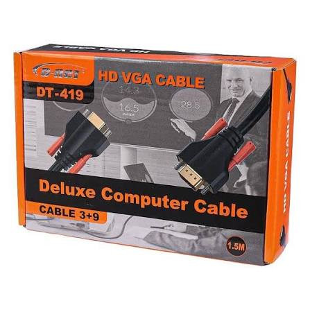 کابل VGA دی-نت به طول 1.5 متر DT-419